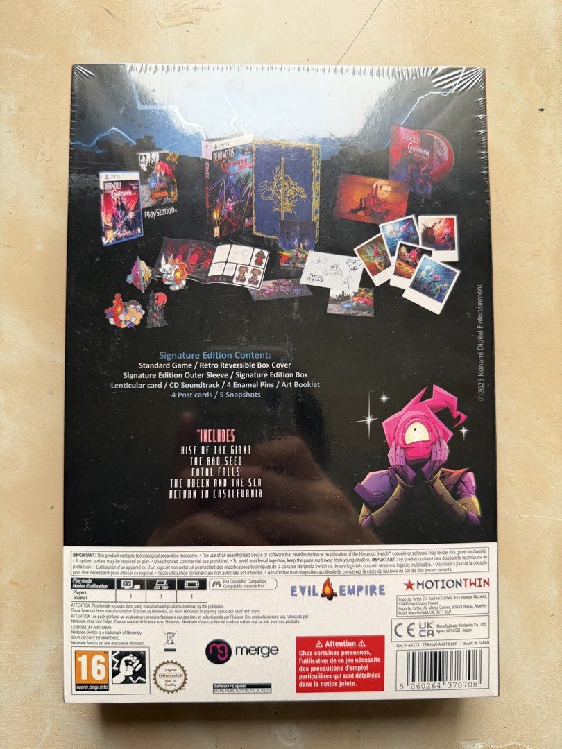 Dead Cells: Return to Castlevania Signature Edition Switch (Category: Nintendo) located in Quezon City. Submitted by _physicalcollective (Listing ID 1457228063, Image 2). Description: Nintendo Switch Dead Cells: Return to Castlevania Signature Edition. - Brand New / Sealed - No Issues - Signature Edition - Nintendo Switch - Out of Print 📍Q.C. Location 🚚 pickup or delivery ❌ no trade .