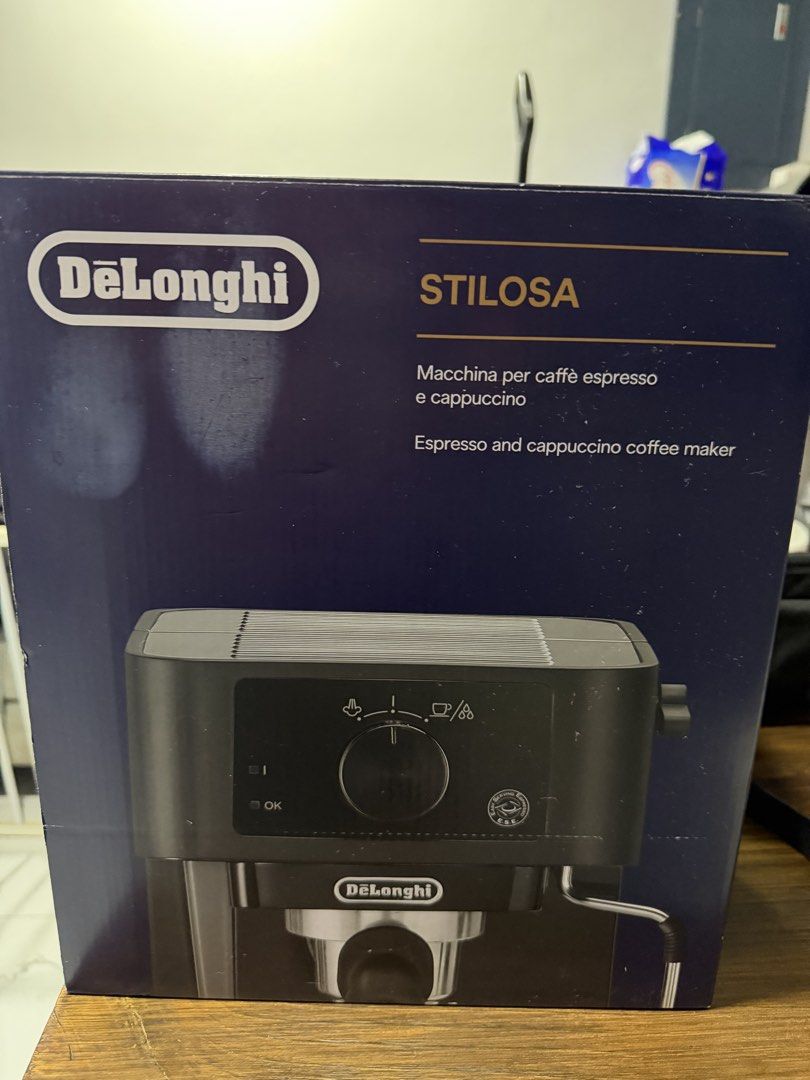 DeLonghi STILOSA (Category: Coffee Machines & Makers) located in Quezon City. Submitted by goodstuffsssssph (Listing ID 1457165338, Image 1). Description: BRANDNEW DELONGHI STILOSA .