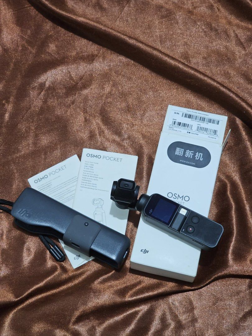 DJI Osmo Pocket 1 Gimbal Camera (Category: Cameras) located in Manila. Submitted by joeygracemej (Listing ID 1457195139, Image 2). Description: - DJI Osmo Pocket gimbal camera - Capture smooth, stable video on the go - Includes protective case - Original box and manuals included - Ideal for your next adventure.
