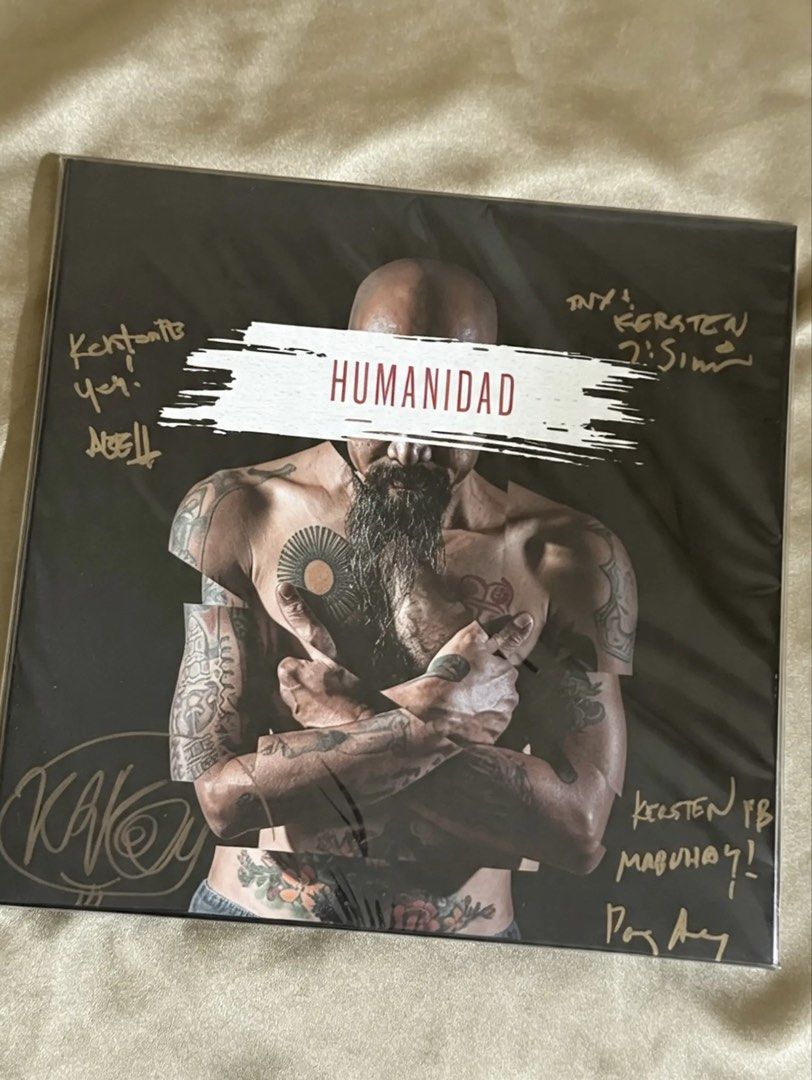 Dong Abay Humanidad Vinyl Record (Category: Vinyls) located in Manila. Submitted by cosmicgray (Listing ID 1457203329, Image 1). Description: For sale Dong Abay Humanidad vinyl record -black -first pressing - Signed by the artists but with my name - A must-have for opm vinyl collectors! -Very Good condition Quezon City.