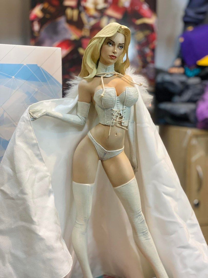 Emma Frost Sideshow 1:4 Scale (Category: Figurines & Statues) located in Paranaque City. Submitted by icko007 (Listing ID 1457305872, Image 3). Description: Emma Frost Sideshow 1:4 Scale Bib in veryGood Condition Numbered #718 of 1500 Price 10,899 If Last Price 11,800! LOC PARANAQUE PAYMENT GCASH/BDO SHIPPING LALAMOVE/LBC .