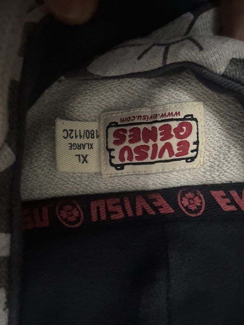 EVISU GENES AOP HOODIE (Category: Coats, Jackets and Outerwear) located in Cavite. Submitted by 404archive_ (Listing ID 1457168890, Image 2). Description: .