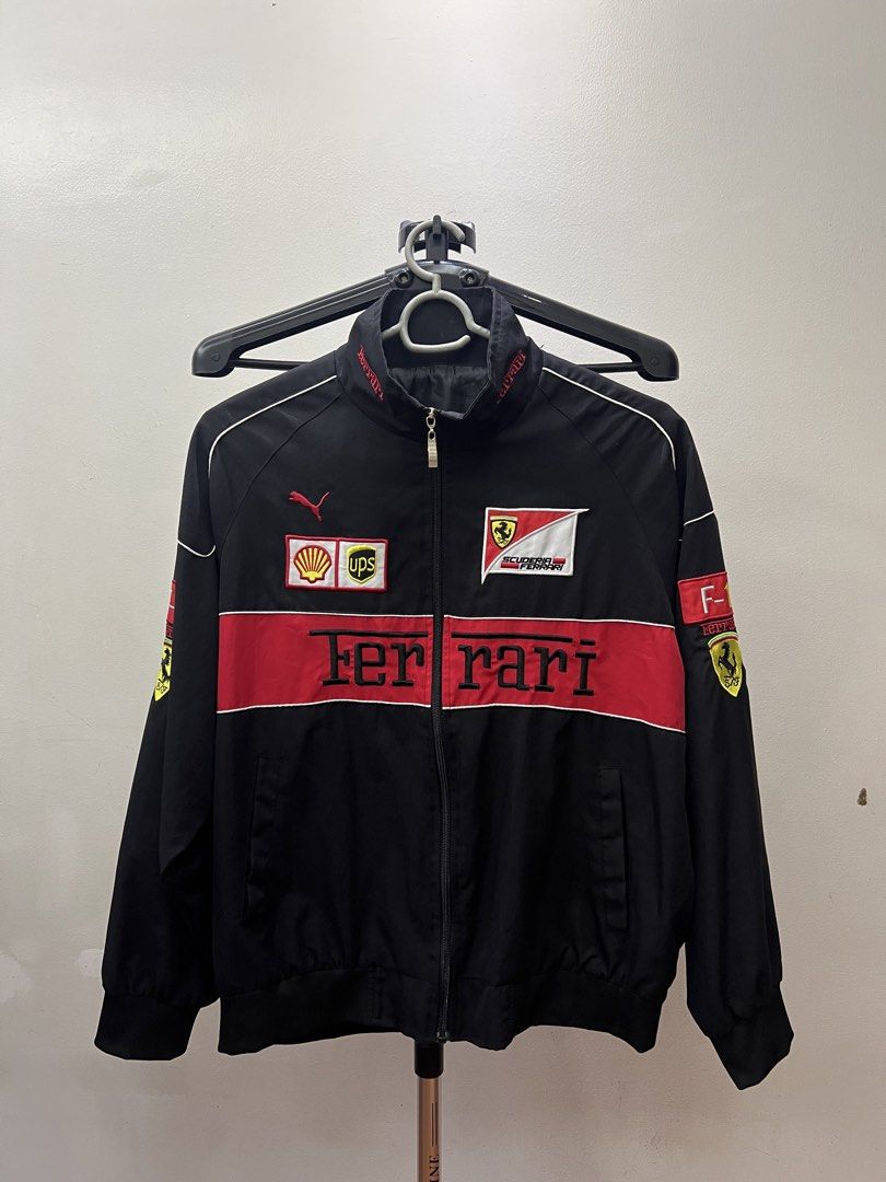 F1 Ferrari Jacket UNISEX (Category: Coats, Jackets and Outerwear) located in Manila. Submitted by 319supreme (Listing ID 1457221449, Image 1). Description: Grab/Lalamove MOP: Gcash, BPI, BDO, PNB.