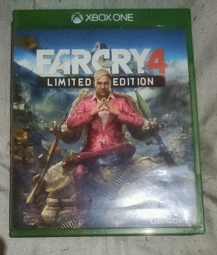 Far Cry 4 Limited Edition Xbox One Game (Category: PlayStation) located in Bulacan. Submitted by carou13325 (Listing ID 1457190305, Image 1). Description: - Far Cry 4 Limited Edition for Xbox One - Comes in original case - Exciting action-adventure game - Explore the open world of Kyrat - Offers hours of fun gameplay - Limited edition - don't miss out!.