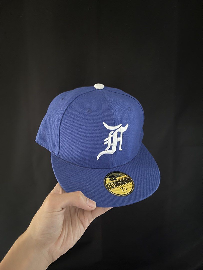 FEAR OF GOD BLUE FITTED CAP (Category: Caps & Hats) located in Mandaluyong City. Submitted by adapparelandtech (Listing ID 1457285947, Image 1). Description: FEAR OF GOD BLUE FITTED CAP 599 SIZE 7 1/4 • BRAND NEW TOP G • PAYMENT FIRST • SHIPMENT VIA JNT/LALAMOVE • RESERVATION FOR ONLY 2-3 DAYS .
