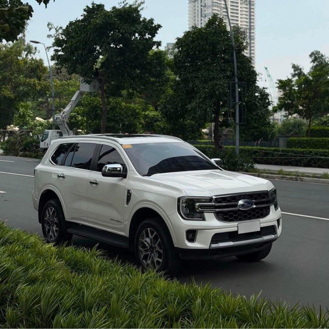 Ford Everest Titanium 4x2 Auto (Category: Used Cars) located in Manila. Submitted by quality_cars (Listing ID 1457204956, Image 2). Description: ‼️FOR SALE‼️ ‼️CASH - TRADE - FINANCING‼️ Ford Everest Titanium 4x2 2023 model Diesel Engine Automatic Transmission 20,xxx Mileage All Stock / All Original Casa Maintained Complete Service Record with Receipt Bring your trusted mechanic See to appreciate #4 ending plate. Tuesday coding. Price : P1,598,00