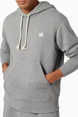 Grey Acne Studios Face Hoodie (Category: Hoodies) located in Manila. Submitted by connor____lee (Listing ID 1457301867, Image 1). Description: - Acne Studios grey hoodie - Iconic face logo patch on chest - Drawstring hood - Front pocket - Comfortable cotton blend fabric - Versatile for casual outfits.