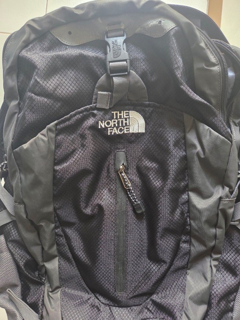 Hiking|Camping Backpack 20L (Category: Hiking & Camping) located in Makati City. Submitted by titamam (Listing ID 1457275646, Image 2). Description: Hiking Backpack 20L - Grey/Black (Kept in storage and left idle for a long time.).