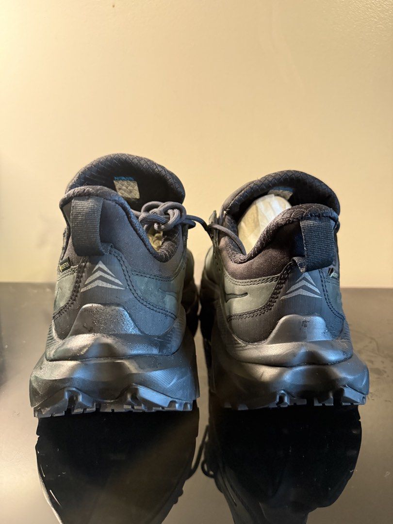 Hoka Kaha 2 Low GTX (Goretex) (Category: Casual Shoes) located in Manila. Submitted by miomd (Listing ID 1457238641, Image 3). Description: Selling my HOKA Kaha 2 Low GTX. * Model: Kaha 2 Low GTX * Technology: GORE-TEX waterproof construction * Sole: Vibram Megagrip * Size: 11 Mens US * Color: BLACK * Condition: Barely Used/ Excellent condition * Excellent for hiking, travel, outdoor activities, or everyday wear * Comfortable, supportive, and wat