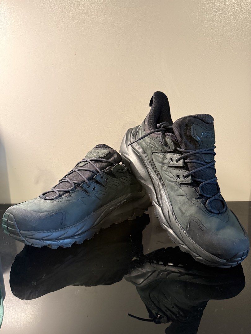 Hoka Kaha 2 Low GTX (Goretex) (Category: Casual Shoes) located in Manila. Submitted by miomd (Listing ID 1457238641, Image 2). Description: Selling my HOKA Kaha 2 Low GTX. * Model: Kaha 2 Low GTX * Technology: GORE-TEX waterproof construction * Sole: Vibram Megagrip * Size: 11 Mens US * Color: BLACK * Condition: Barely Used/ Excellent condition * Excellent for hiking, travel, outdoor activities, or everyday wear * Comfortable, supportive, and wat