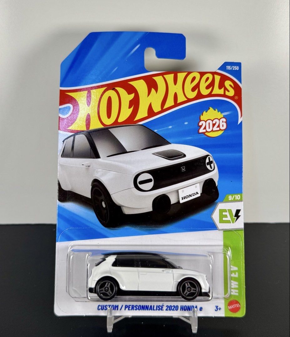 Hot Wheels HW EV Custom Honda E Diecast Car Model Car (Category: Vehicle & Diecast Models) located in Quezon City. Submitted by nej2368 (Listing ID 1457239721, Image 1). Description: For Sale: Hot Wheels HW EV Custom Honda E Diecast Car Model Car 1:64 scale Diecast with plastic parts. 💯% Authentic. Brand new. MOC. In great excellent condition. Actual photo posted. What you see is what you get. Mode of payment: - BPI or BDO (Bank deposit/transfer