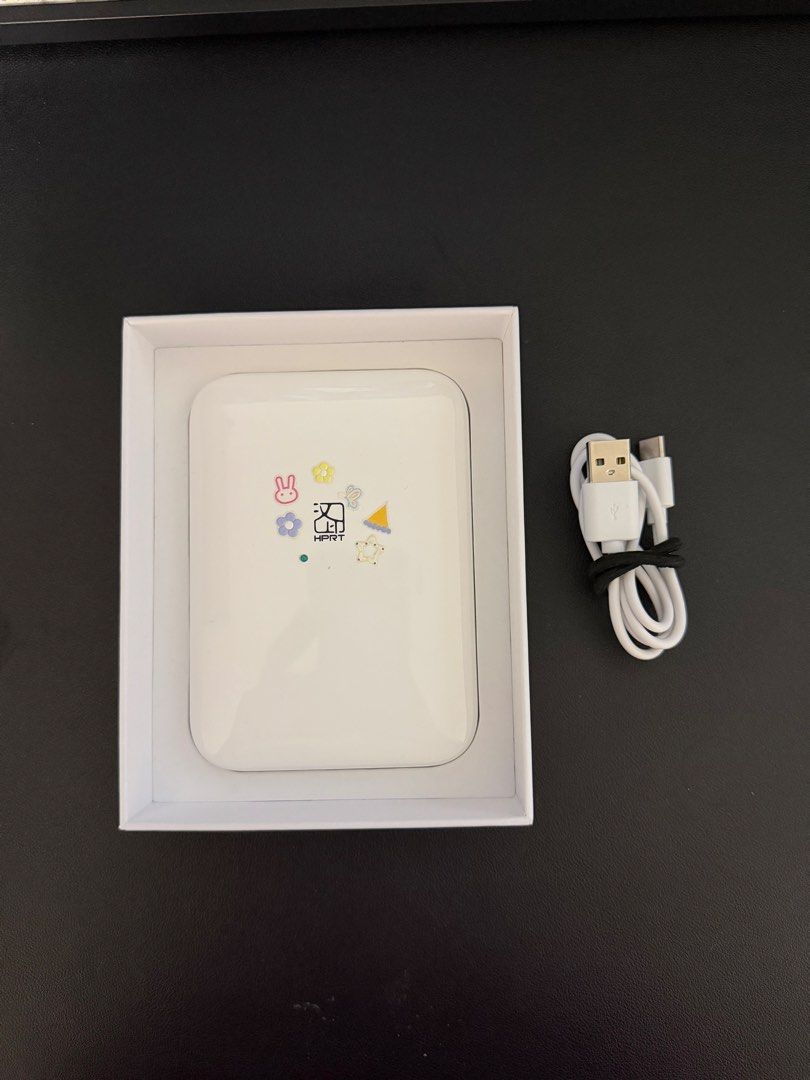 HPRT MT53 Mini Printer (Category: Printers, Scanners & Copiers) located in Davao. Submitted by billytings (Listing ID 1457248597, Image 3). Description: Brand: HPRT Color: White Inclusions: - HPRT Printer -Zink Printer Paper Refill 20 Sheets -Zink Printer Paper Refill 5 Sheets (inside box) -USB C to USB A cord -Instructions Manual Specifications: see last pic ‼️ .