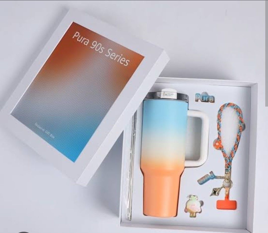 Huawei Pura90s EXCLUSIVE GIFT BOX (Category: Fan Merchandise) located in Pasay City. Submitted by decluttering365 (Listing ID 1457147326, Image 1). Description: FOR SALE: Huawei Pura90s EXCLUSIVE GIFT BOX 🩵🧡 PHP PHP2,900 (Negotiable) UNOPENED fresh from store Worth PHP3,999.