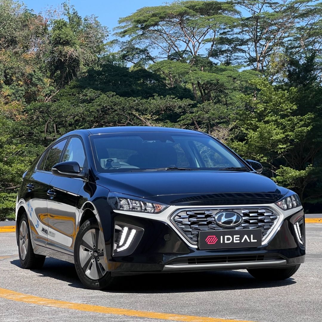 Hyundai Ioniq Hybrid 1.6 DCT (A) (Category: Used Cars) located in Singapore. Submitted by idealauto (Listing ID 1457208929, Image 1). Description: Features 1.6L 4 cylinder inline 16-value DOHC dual-CVVT engine, 6 speed (A) dual-clutch, 147 Nm torque, 185km/h top speed, up to 26km/L consumption. Accessories Apple CarPlay/Android Auto/15" sport rims/factory fitted audio/DRL/auto head light/ keyless entry/start/rear aircon, blind spot detection/ISOF
