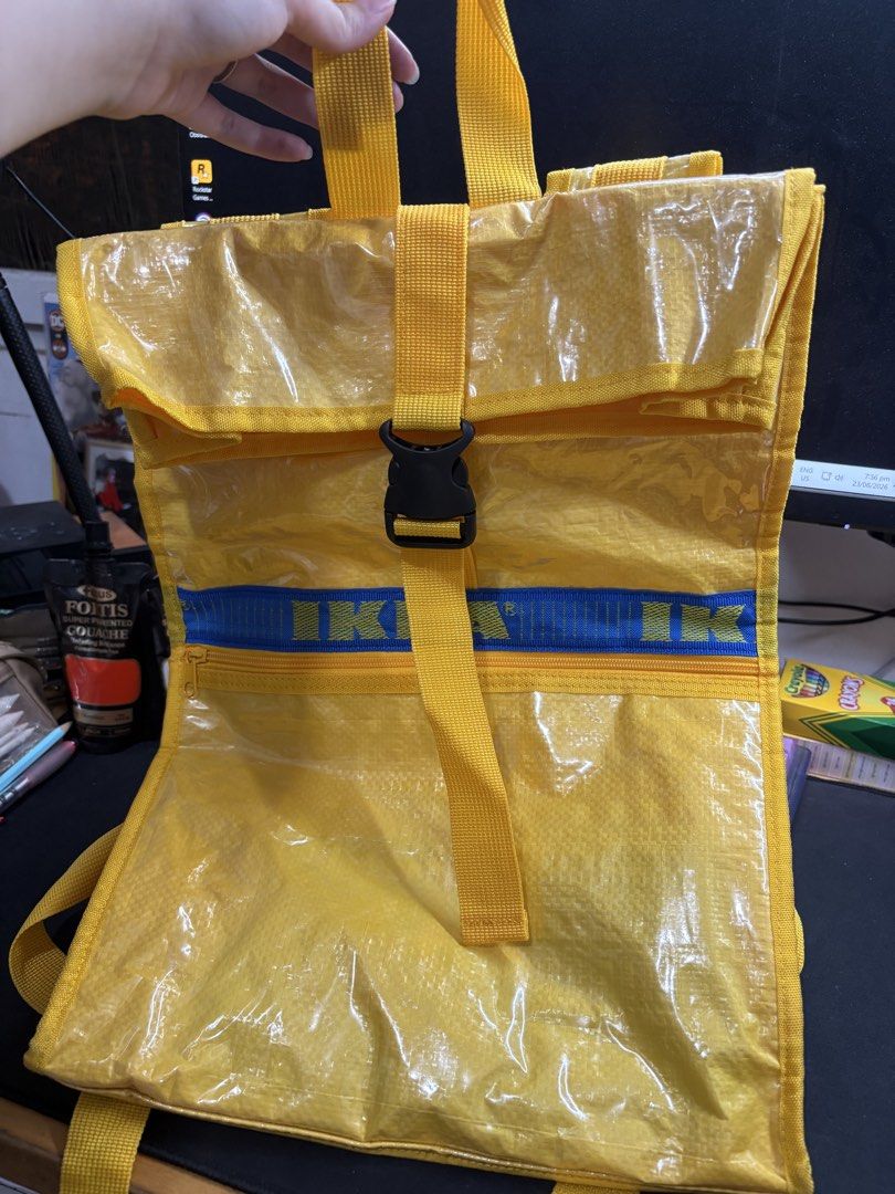 Ikea Backpack (Category: Backpacks) located in Makati City. Submitted by byankuh (Listing ID 1457261419, Image 1). Description: excellent condition barely used mostly in storage.