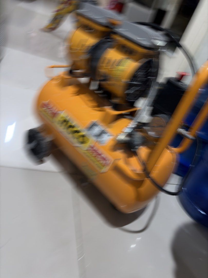 INGCO 24L Silent Oil-Free Air Compressor (Category: Construction Tools & Equipment) located in Cavite. Submitted by boggsbognot (Listing ID 1457187331, Image 3). Description: - INGCO 24L Air Compressor - Silent operation - Oil-free design - 6.3 Gallon tank capacity - Versatile for various tasks - In excellent working condition - Ready for its new owner.