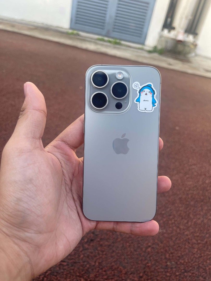 iPhone 15 Pro Max (256GB + LIGHTLY USED!) (Category: iPhone 15 Series) located in Manila. Submitted by conspicuoususer (Listing ID 1457243287, Image 1). Description: iPhone 15 Pro Max - 256GB (Natural Titanium) Condition & Specs • Condition: Lightly used (Pristine, no dents or drop marks) • Battery Health: [92%] • Storage: 256GB • Color: Natural Titanium • Carrier Status: Openline / Factory Unlocked (Works with all SIMs) • Functionality: 100% smo
