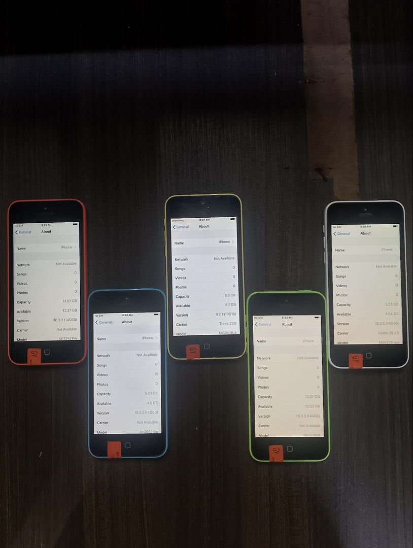 iPhone 5 Series TEXT ME IF INTERESTED 095******80 (Category: Others) located in Quezon City. Submitted by gunitagadgets.ph (Listing ID 1457238233, Image 2). Description: APPLE 5 SERIES — TEXT ME IF INTERESTED! hello, people! selling some of my Apple 5 series units, baka may naghahanap for digicam or pang-collection. Apple 5 / 5S black and silver, 16gb Apple 5C green 32GB blue 16GB pink 16GB white 32GB 16GB 32GB bypass units, no reset / no update.