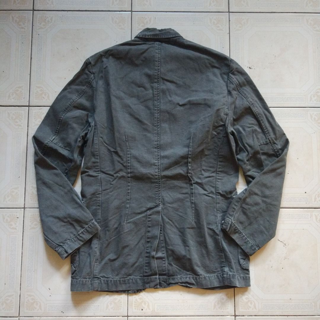 Jacob Cohen Duck Canvas Chore Jacket M (Category: Coats, Jackets and Outerwear) located in Pasay City. Submitted by denimdude.ph (Listing ID 1457237866, Image 2). Description: made in Italy no size tag, fits small to medium.