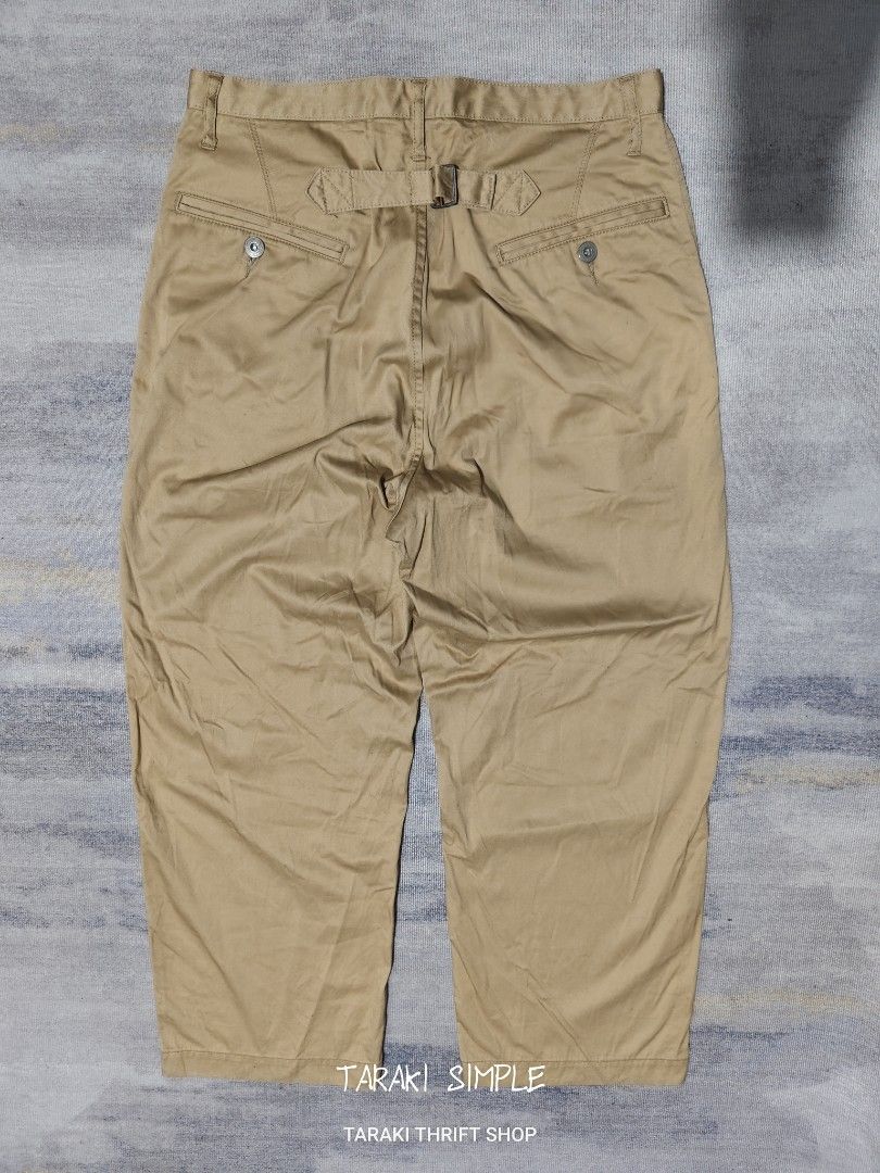 JUNYA WATANABE CDG MAN BUCKLE BACK CHINO PANTS (Category: Chinos) located in Baguio. Submitted by igorotak.111.taraki.com (Listing ID 1457278477, Image 2). Description: FS JUNYA WATANABE CDG MAN BUCKLE BACK CHINO PANTS MADE IN JAPAN AS NEW NO ISSUES SOLID NITO ♥️ L-38.5 W-31 ON TAPE CAN FIT 30-31 CAN DO H-9.5.
