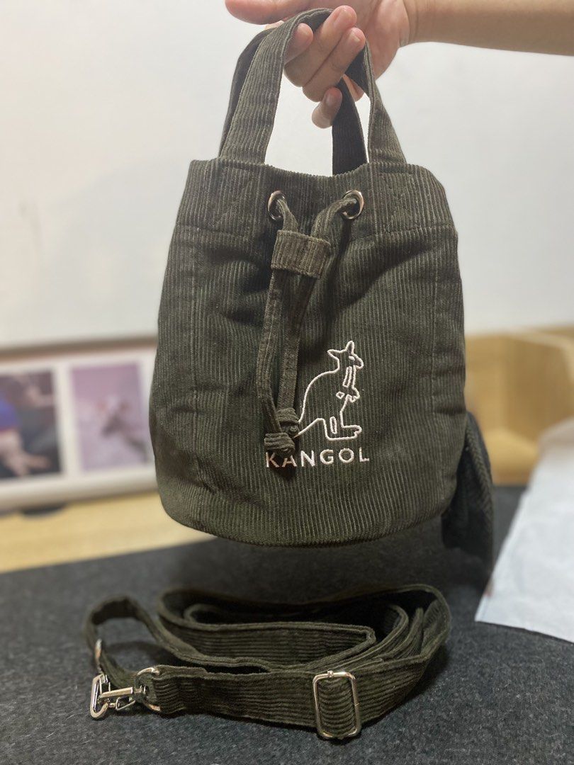 Kangol Corduroy Bucket Bag (Category: Cross-body Bags) located in Cabuyao City. Submitted by copitos (Listing ID 1457243135, Image 1). Description: .
