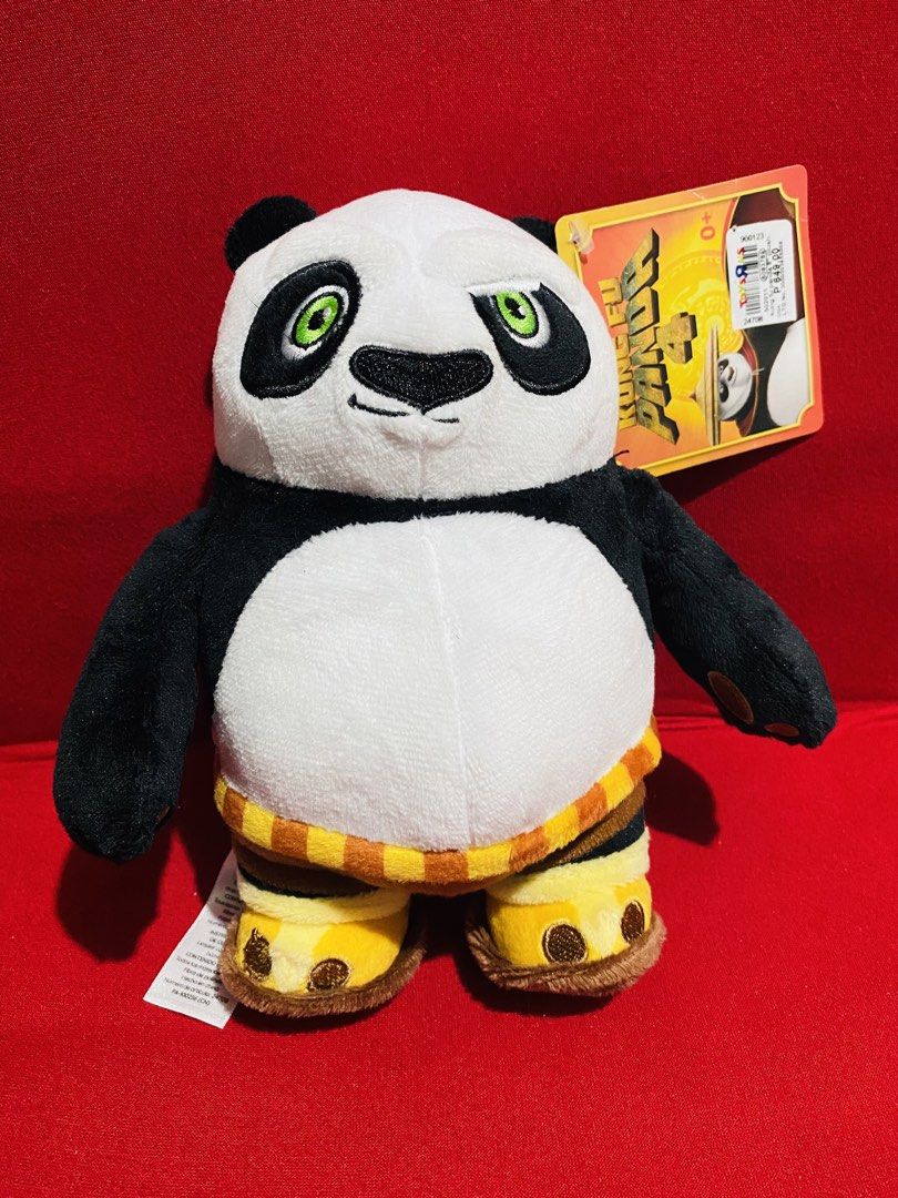 Kung Fu Panda Po Plush Toy (Category: Plushies & Soft Toys) located in Cagayan de Oro. Submitted by sethmarko27 (Listing ID 1457192029, Image 1). Description: - Cute Po plush toy from Kung Fu Panda - Still has original tags attached - Soft and cuddly material - Approximately 8 inches tall - Perfect for display or play - Great gift for fans of the movie.