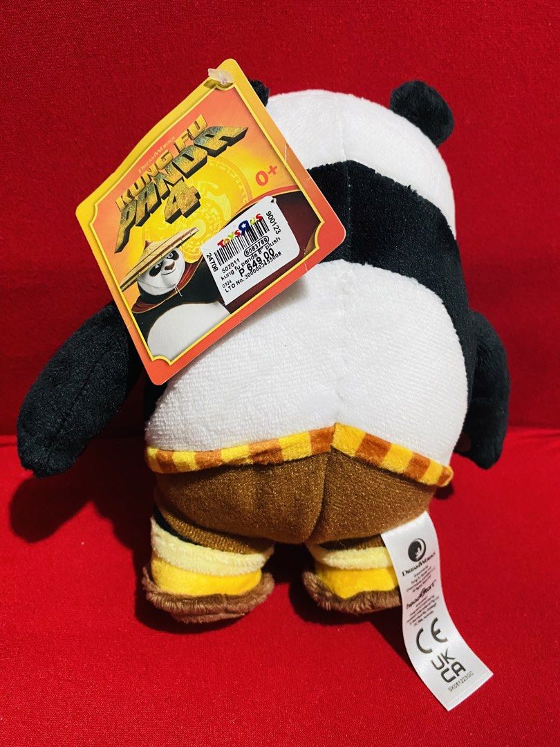 Kung Fu Panda Po Plush Toy (Category: Plushies & Soft Toys) located in Cagayan de Oro. Submitted by sethmarko27 (Listing ID 1457192029, Image 2). Description: - Cute Po plush toy from Kung Fu Panda - Still has original tags attached - Soft and cuddly material - Approximately 8 inches tall - Perfect for display or play - Great gift for fans of the movie.