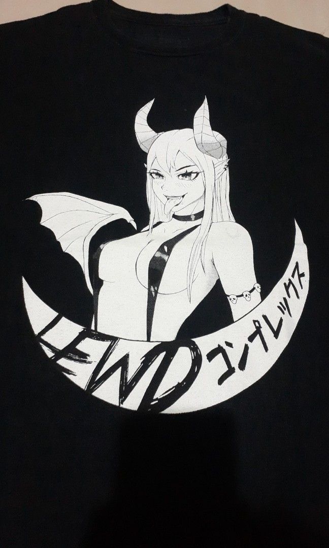 Lewd Complex Anime Shirt (Category: Tshirts & Polo Shirts ) located in Koronadal. Submitted by scottie_spliffin (Listing ID 1457326217, Image 2). Description: Size: Medium (19.5x27) Condition/Color Rate: 9/10 Price: 450 Add SF (Courier Thru J&T).