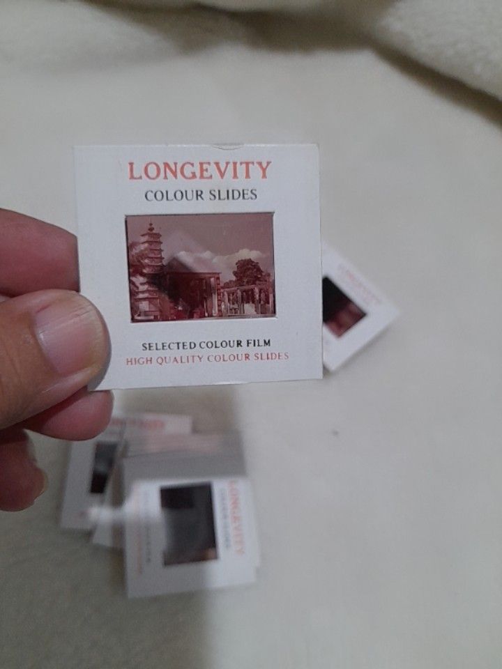 Longevity Colour Slides - Selected Colour Film (Category: Printers, Scanners & Copiers) located in Bocaue. Submitted by marajapansurplus (Listing ID 1457162562, Image 2). Description: - Collection of Longevity Colour Slides - High-quality selected colour film - Features scenic views and daily life scenes - Ideal for vintage photography collectors - Includes original sleeves - A unique addition to any collection.