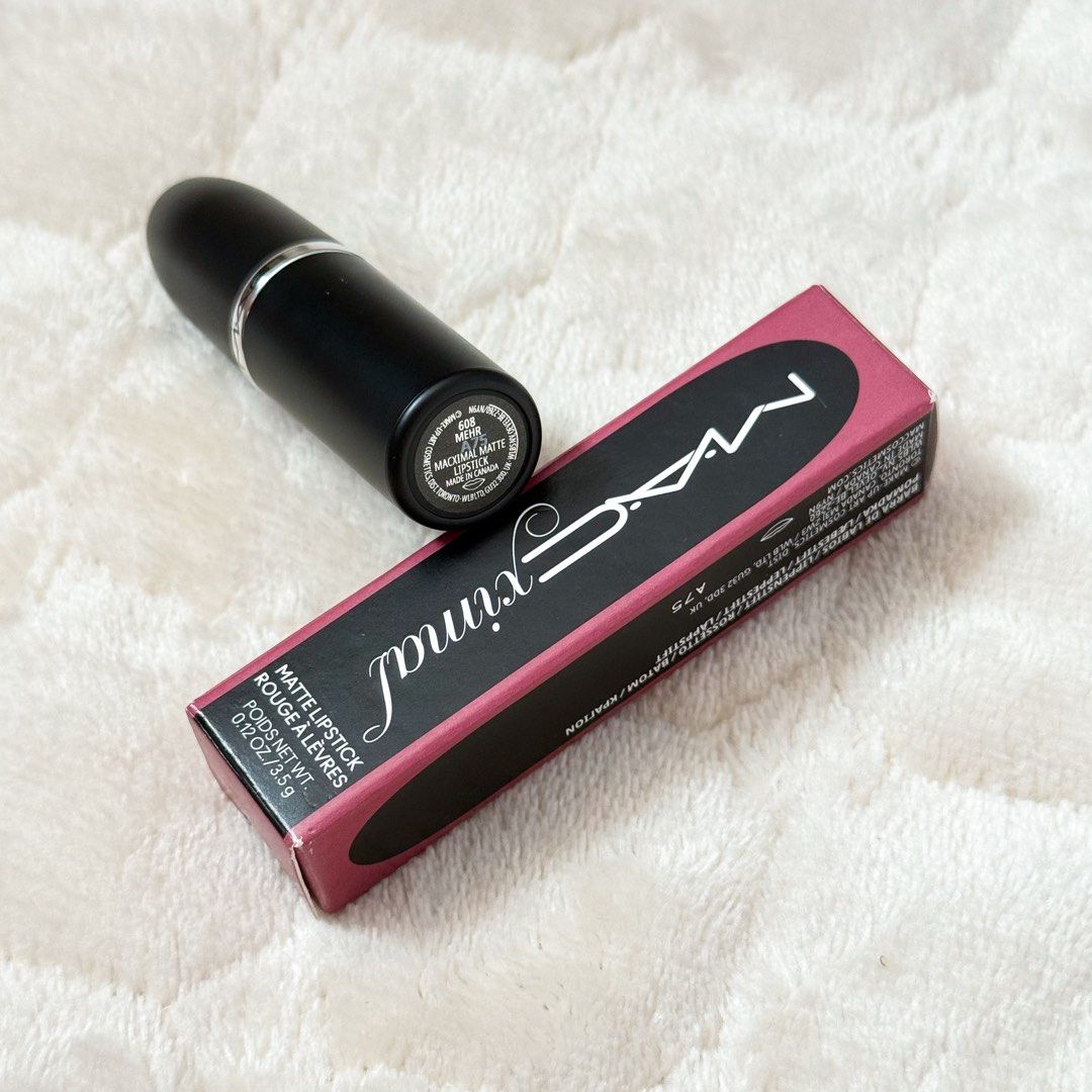 MAC ximal Matte Lipstick in Mehr (Category: Makeup) located in Antipolo. Submitted by rosywardrobe (Listing ID 1457193953, Image 3). Description: 🎀 MAKE READING A HABIT 🎀 • No order form, no reservation! • Strictly 1 day reservation • Payment first before order processing • No return, No exchange • Don’t make an offer if you’re not 100% sure • No shipping every weekends — PAYMENT CHANNELS — • GCash • Gotyme • Maya • BDO • BPI • Unionbank — DELI