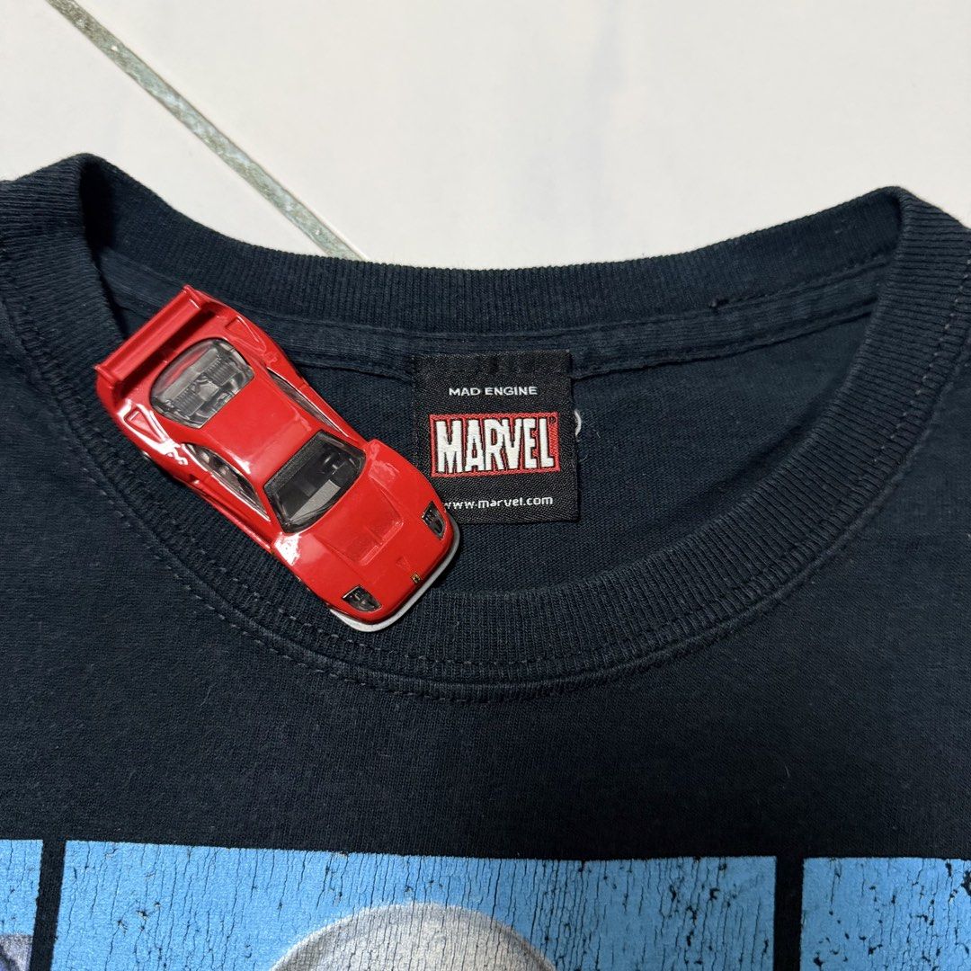 Marvel Mad Engine “Heroes” Shirt (Category: Tshirts & Polo Shirts ) located in Balanga. Submitted by thefabulouscatalog (Listing ID 1457143174, Image 2). Description: Marvel Mad Engine Tag Dimes: 21x27.5 Size L Issue: 1 Pinhole’s All items nego. Tawad lang kayo mga boss 🙏.