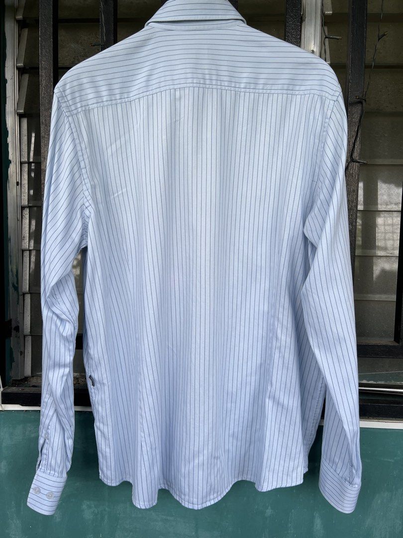 Mexx Striped Button down shirt (Category: Formal Shirts) located in Cavite. Submitted by slumbermanila (Listing ID 1457145452, Image 2). Description: Mexx Striped Button down shirt in good condition see photos for right measurements .