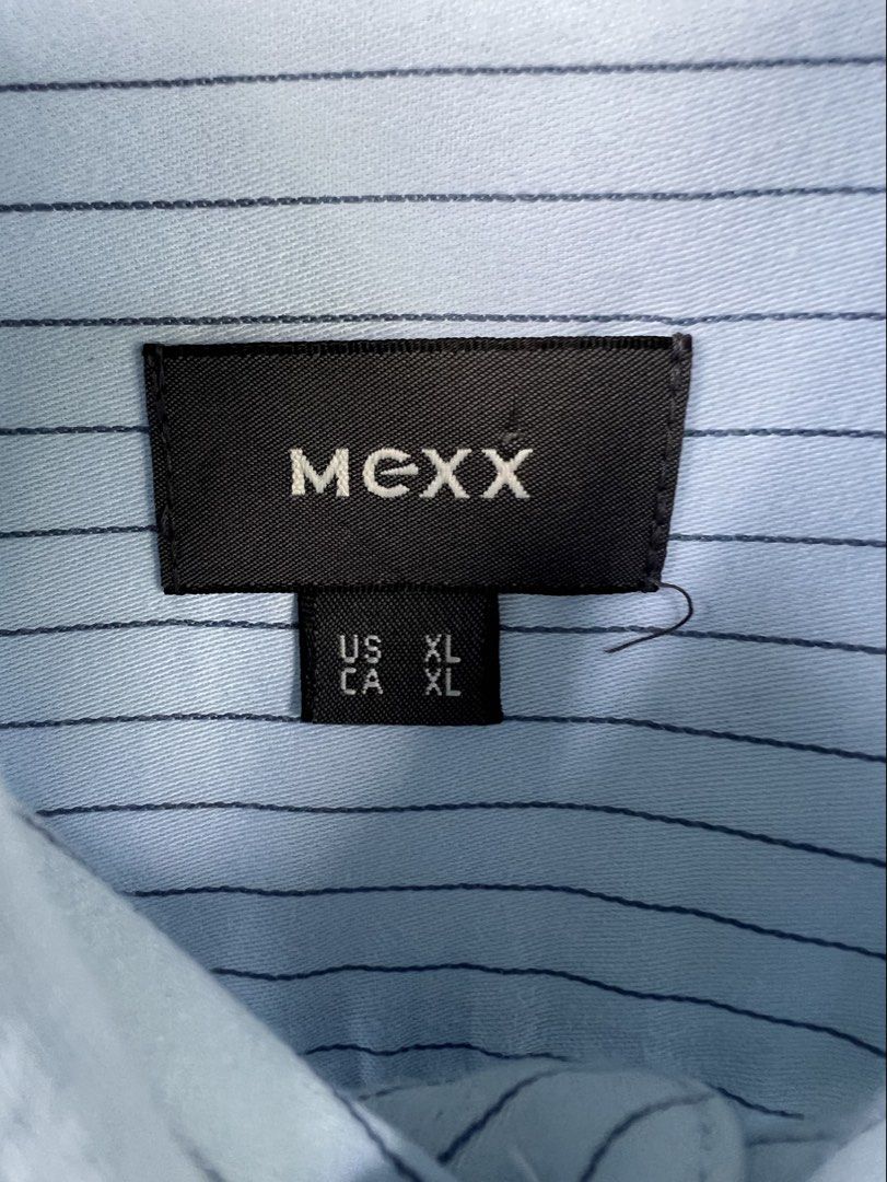 Mexx Striped Button down shirt (Category: Formal Shirts) located in Cavite. Submitted by slumbermanila (Listing ID 1457145452, Image 3). Description: Mexx Striped Button down shirt in good condition see photos for right measurements .