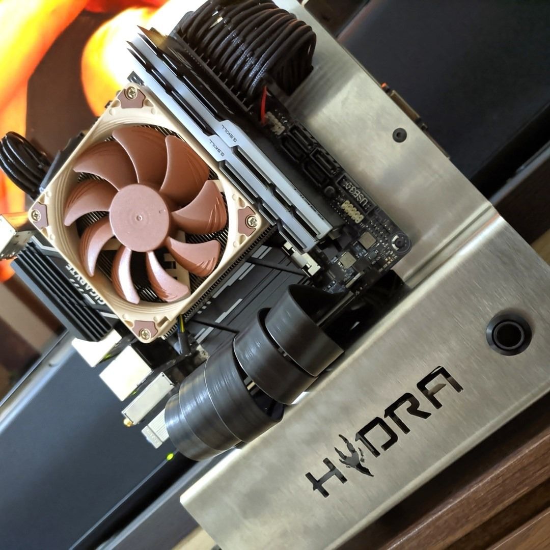 Mini ITX Rig (Category: Desktops) located in Pasig City. Submitted by pgetueza (Listing ID 1457142008, Image 1). Description: Specs: Intel Core i3-8100 - w/box Gigabyte Z370N WiFi no - w/box G.Skill Trident Z RGB 16GB (2x8GB) DDR4 3000 - no case Noctua NH-L9i - w/box Samsung 960 EVO 256GB - w/box Hyra ITX Case - no box Corsair SF600 Gold + Corsair Premium Sleeved Cables - w/box (PSU), cable box thrown already EZ DIY Gen 3 Premium Riser 30mm - w/s