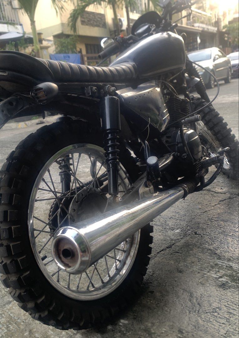 Modified 2003 Yamaha STX Super Gas Saver (Category: Motorbikes for Sale) located in Imus. Submitted by vblackfire23 (Listing ID 1457308313, Image 3). Description: Modified Yamaha STX Super Gas Saver Price: ₱22,000 Includes: - Complete Papers - All parts brand new - Modified to off-road - w/ accessories as inclusions Issues: - Hard-starting on engine - Minor rust on some parts and stains Can do meetups: Imus, Cavite area.
