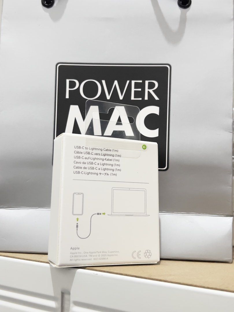 Original iPhone Lightning Cable Cord-Seales Items (Category: Chargers & Cables) located in Manila. Submitted by jmph_ (Listing ID 1457314052, Image 2). Description: 🍎 Original iPhone Lightning Cable Cord ✅ Original 🔌 Lightning Connector ⚡ Fast Charging & Data Transfer 📦 Brand New & Sealed 📱 Compatible with supported iPhone & Apple devices 🚚 Same-Day Delivery Around Manila 📦 Nationwide Shipping via J&T Express 📩 PM us for price & availabili