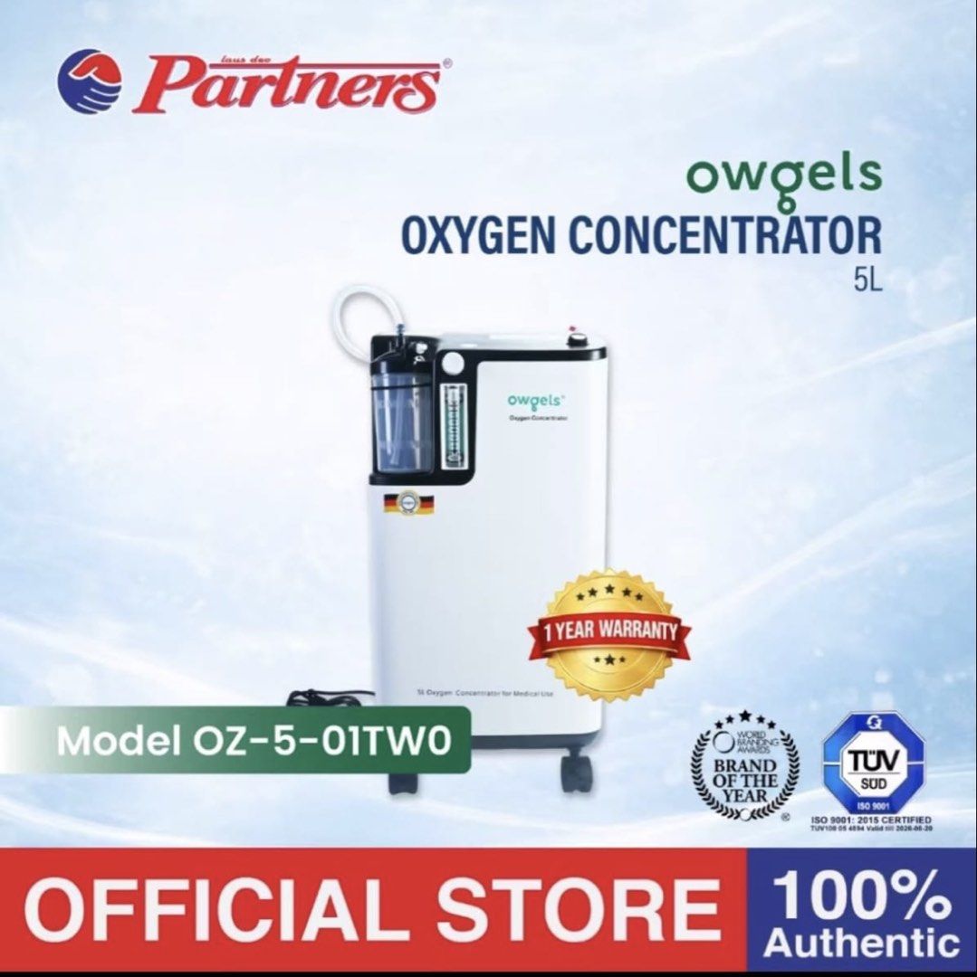 Oxygen Concentrator 5L (Category: Medical Supplies & Tools) located in Makati City. Submitted by shoppingandthecity (Listing ID 1457258594, Image 1). Description: Oxygen Concentrator 5L Slightly used (one week) Good as new Bought for 27500 With 11months warranty from supplier Selling for 15k only Comes with box and complete accessories .