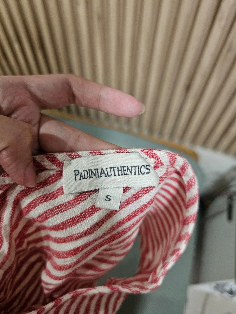 Padini Authentics Red & White Striped Button Front Dress Size S (Category: Dresses) located in Manila. Submitted by mrmuffin.mscookie (Listing ID 1457238169, Image 3). Description: - Cute red and white striped dress - Brand: Padini Authentics (bought from Penang, Malaysia) - Button front detail - Sleeveless design - Perfect for casual outings - Size: S.