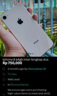 (Kategori: ) berada di . Dikirim oleh chewianned (ID iklan 1457176155, Gambar 1). Deskripsi: .