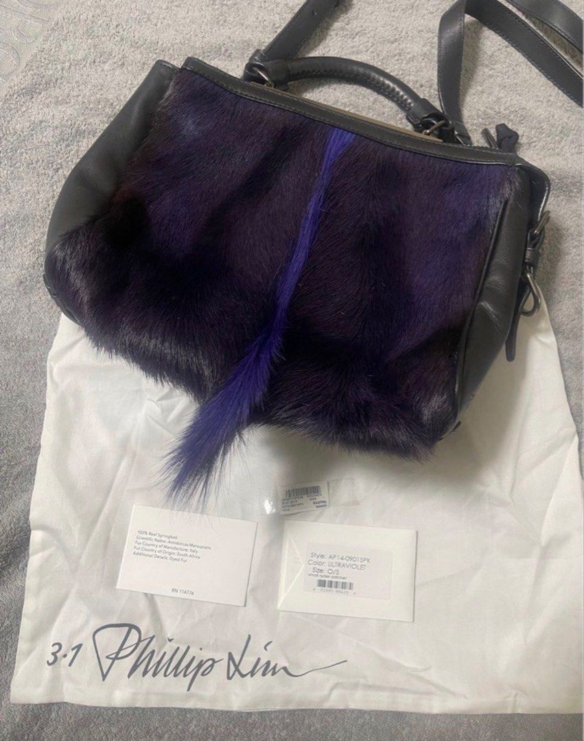 Phillip Lim (Category: Luxury Bags & Wallets) located in Manila. Submitted by vapourtrail747 (Listing ID 1457329015, Image 1). Description: Be ahead of the pack for the upcoming autumn winter “it”colour Real fur. Genuine leather. Oh so good Proenza the row ganni dolce Gabbana Miu Miu.