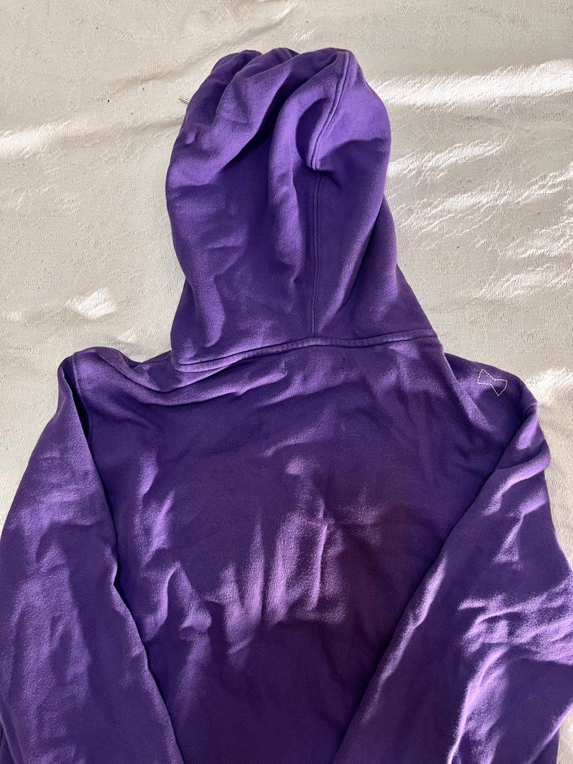 PLAYBOY Zip up Jacket (Category: Coats, Jackets and Outerwear) located in Manila. Submitted by preloved.byela (Listing ID 1457280661, Image 2). Description: PLAYBOY Purple Zip Up Jacket •Size: M •Has stains (check photos), but can be fixed through washing •DM for more details PAYMENT: Online payment only through Gcash or Bank Transfer. Strictly payment-first policy. The QR code will be sent once the item is confirmed for buying. The item will be 