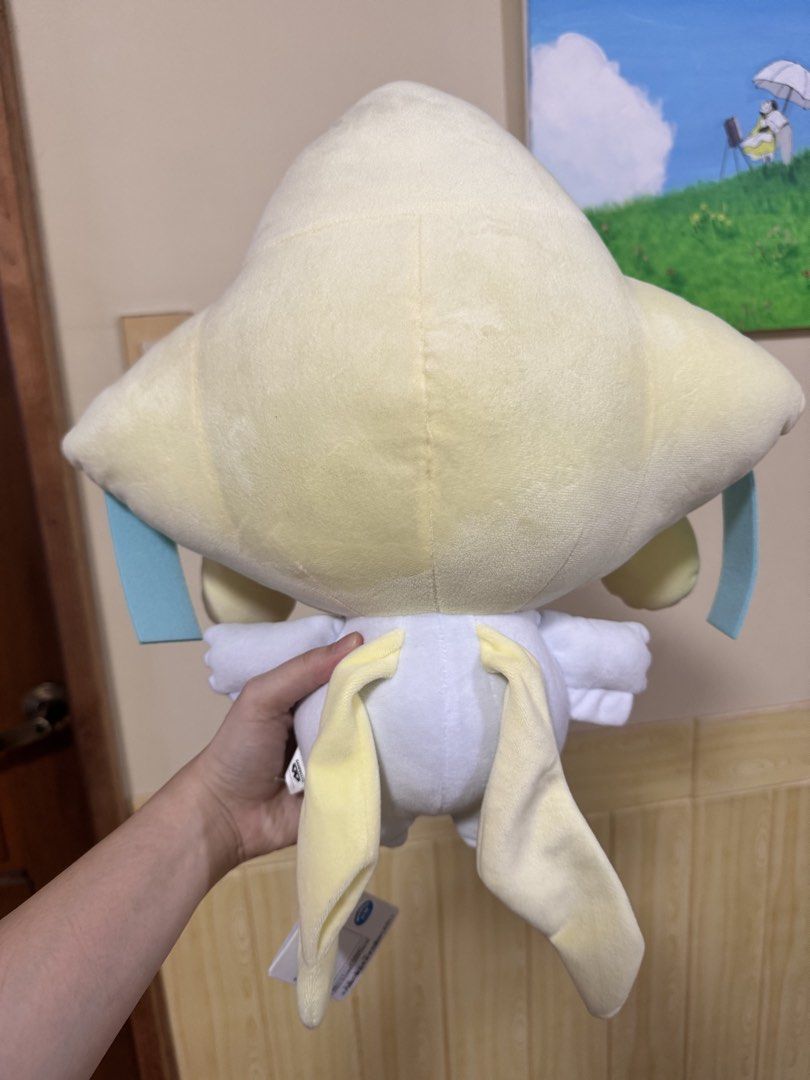 Pokemon Jirachi Plush Toy Big Size (Category: Plushies & Soft Toys) located in Cainta. Submitted by kamisama.o.o (Listing ID 1457313356, Image 2). Description: - Authentic Bandai Spirits product - Brand new with tags still attached.