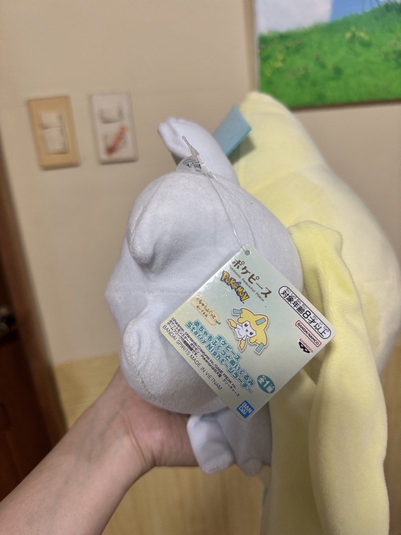 Pokemon Jirachi Plush Toy Big Size (Category: Plushies & Soft Toys) located in Cainta. Submitted by kamisama.o.o (Listing ID 1457313356, Image 3). Description: - Authentic Bandai Spirits product - Brand new with tags still attached.