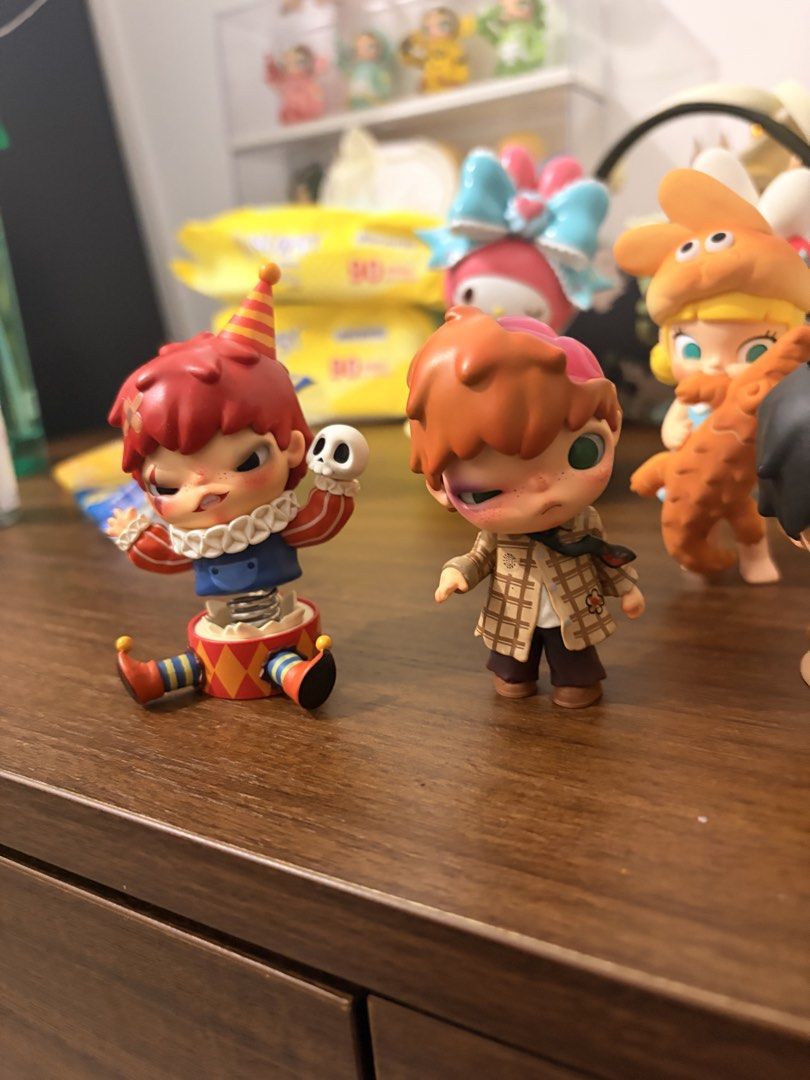 Pop Mart Labubu Blind Box Figurines Collection (Category: Designer & Blind Box Toys) located in Manila. Submitted by mysuki_24 (Listing ID 1457322698, Image 2). Description: - 450 each - 1700 for all No card or box included .