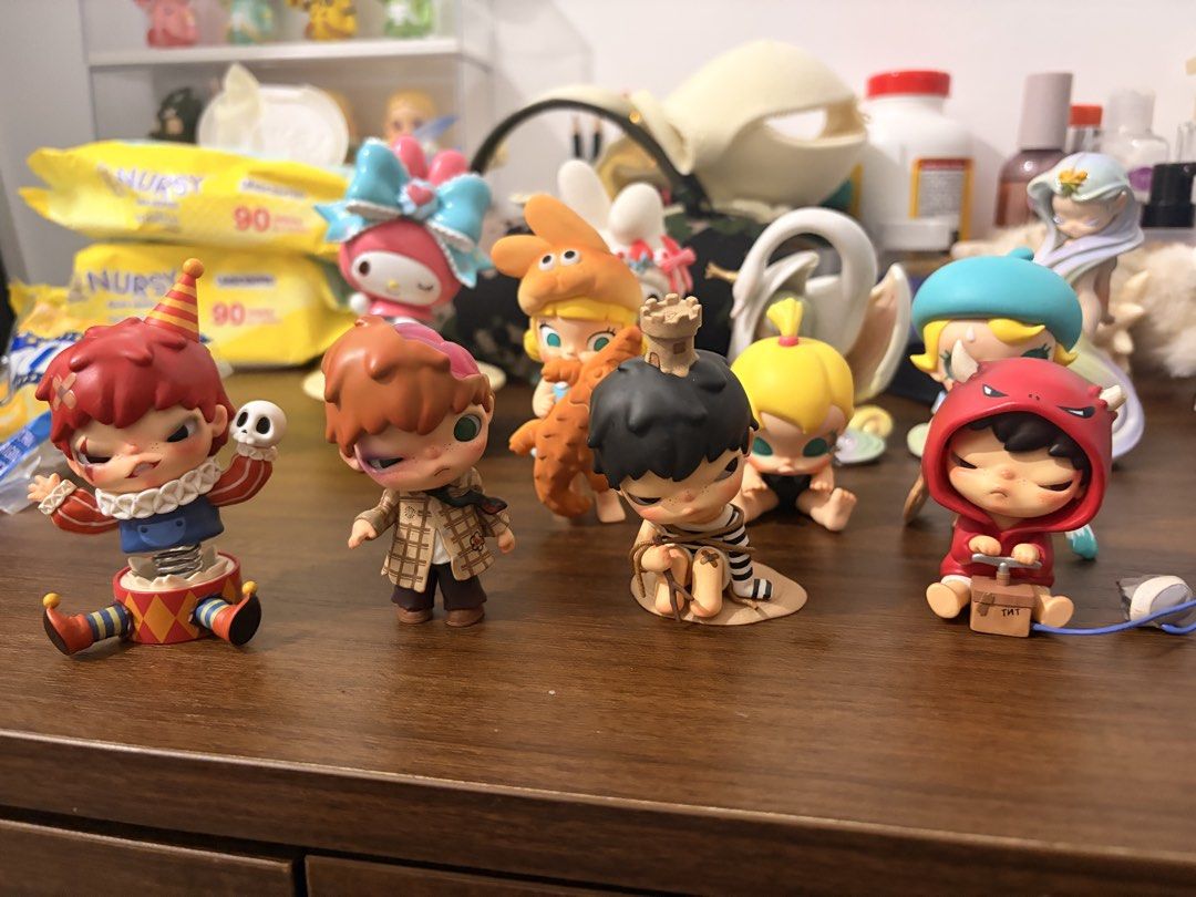 Pop Mart Labubu Blind Box Figurines Collection (Category: Designer & Blind Box Toys) located in Manila. Submitted by mysuki_24 (Listing ID 1457322698, Image 1). Description: - 450 each - 1700 for all No card or box included .
