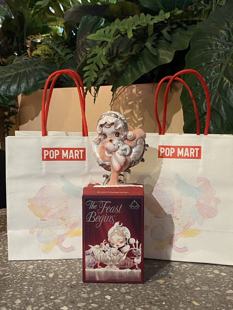 POP MART The Feast Begins - The Spoon Warmer (Category: Designer & Blind Box Toys) located in Manila. Submitted by moonlightba3 (Listing ID 1457283438, Image 1). Description: wts lfb skullpanda the feast begins: the spoon warmer 550php only unsealed but w/ box and card 📍taguig/malabon fresh pulled rfs: not prio.