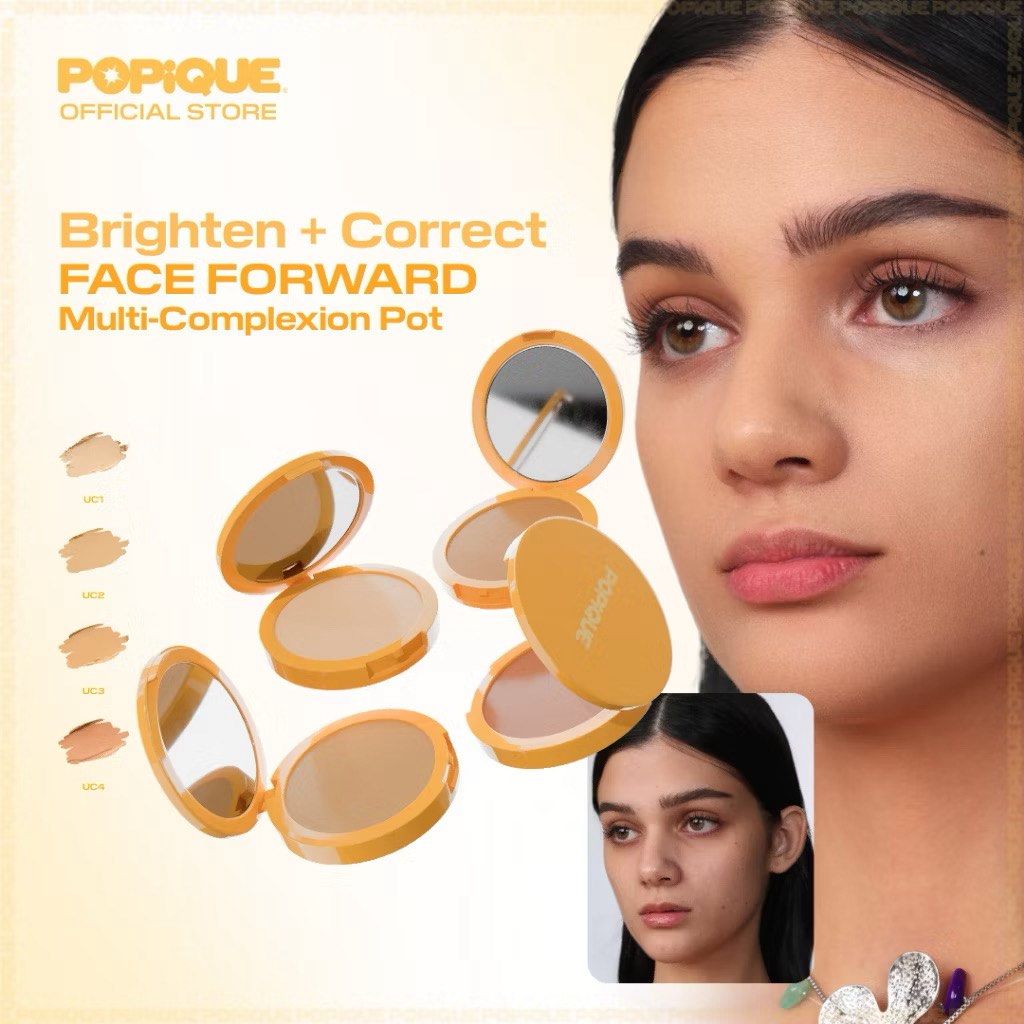 Popique Color Corrector (Category: Makeup) located in Caloocan City. Submitted by wiselion-465a (Listing ID 1457238916, Image 2). Description: Popique Color Corrector PHP 150 — used only three times, still in good condition like bnew, with box pa — shade: brighten UC2 🚚 Ship via J&T or Lalamove 💸 MOP: GCash.