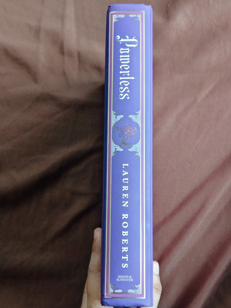 Powerless - Waterstone's Ultra Deluxe Edition (Category: Storybooks) located in Batangas. Submitted by eliza.reads.and.rehomes (Listing ID 1457157579, Image 2). Description: On Hand. This is a digitally signed copy. Includes exclusive fan artwork. Condition: There's a minimal flaw in the hardcover due to transit. See photos to see the overall condition of the book. MOP: GCASH.