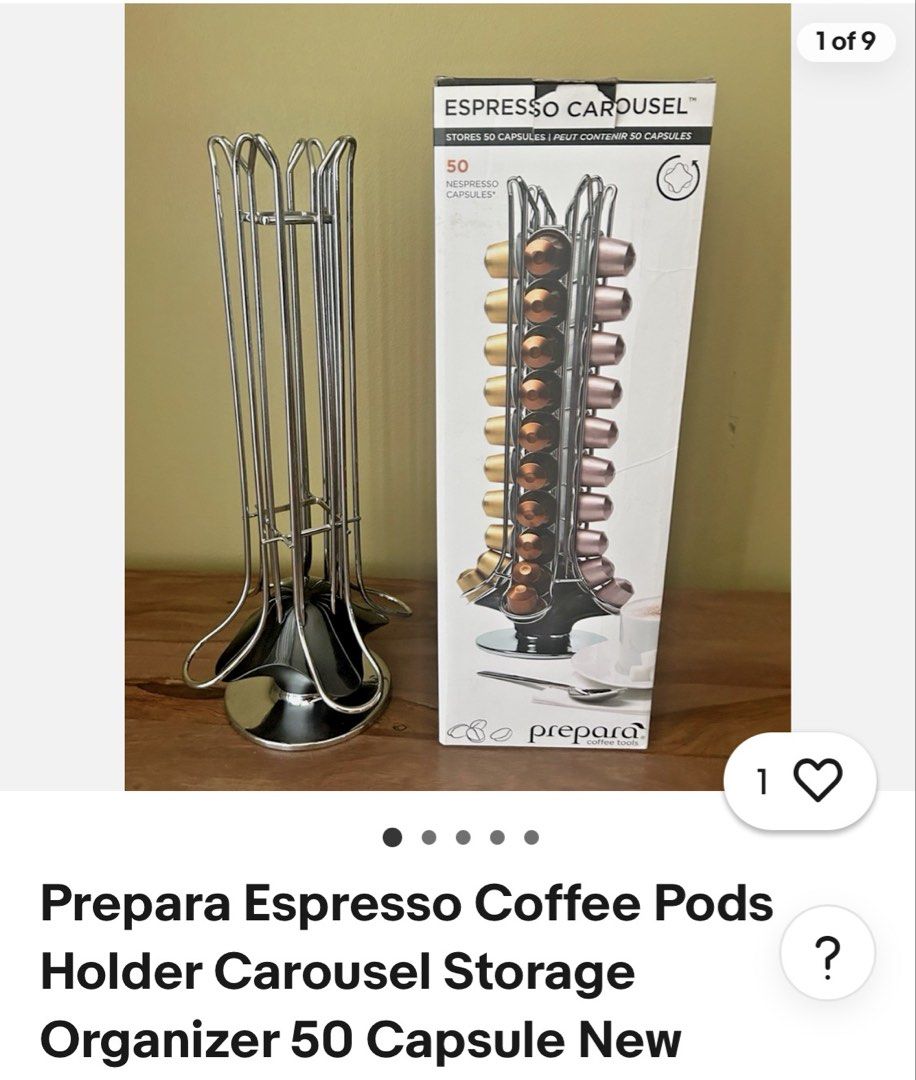 Prepara Coffee Nespresso Pod Organizer (Category: Coffee & Tea Tableware) located in Caloocan City. Submitted by epicogiftshop (Listing ID 1457265638, Image 3). Description: .