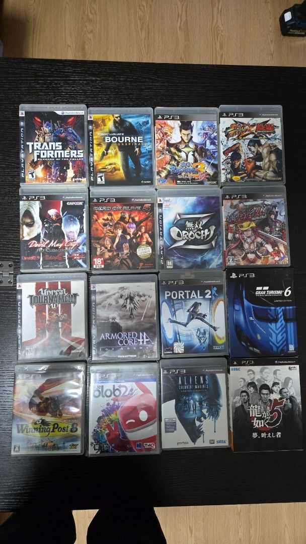 ps2 PS3 遊戲碟。每隻價格不一樣。 歡迎出價錢或問價格。 （分類：PlayStation）位於 Hong Kong。 由 nba6688 提交（商品編號 1457181386，圖片 2）。簡介： 有好多唔同類型嘅 PS3 遊戲碟賣。